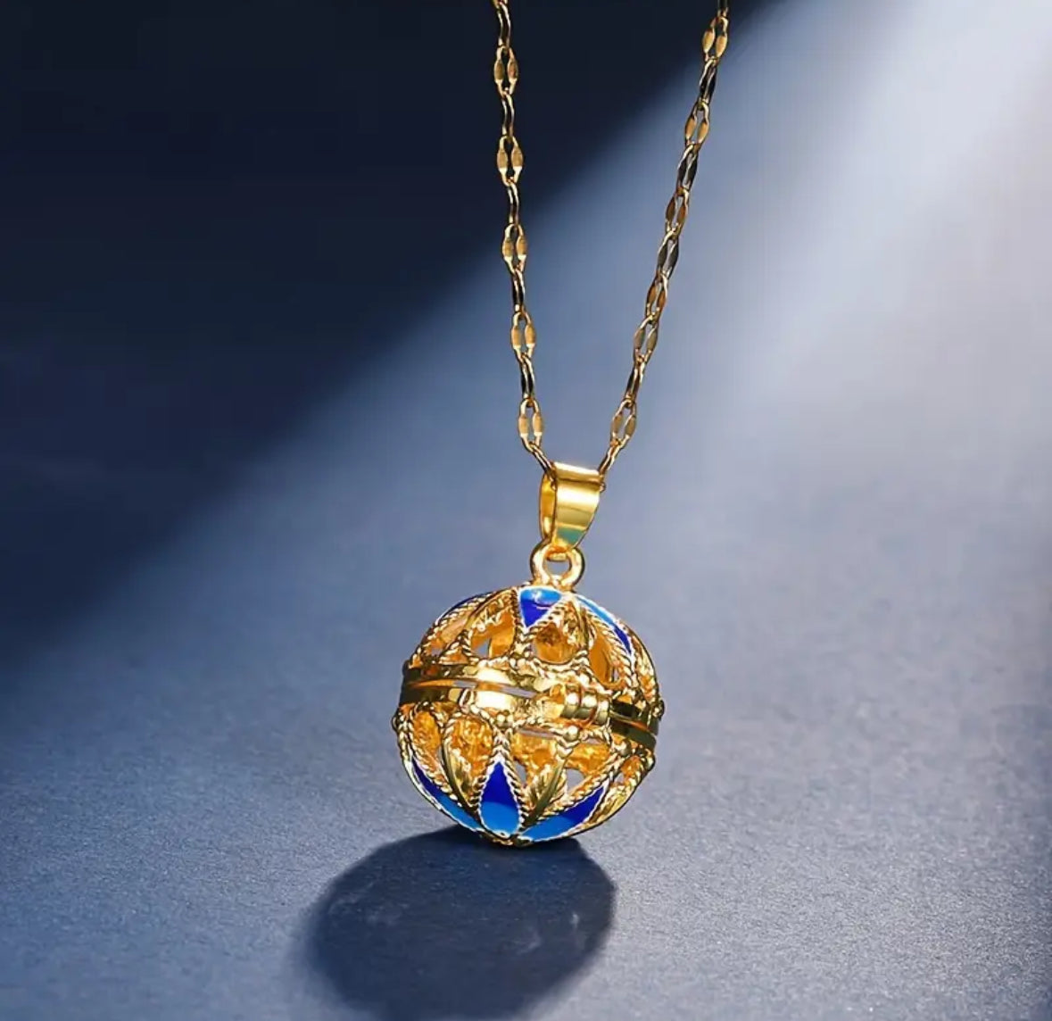 Bohemian Copper Pendant Necklace