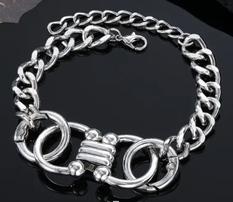 Hip Hop Geometric Cuban Link Bracelet