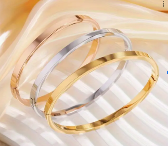3pcs Simple Bangle Set
