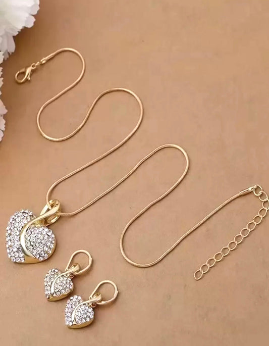 3pcs Fashion Love Heart Set